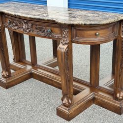 COLLEZIONE EUROPA HALLWAY MIRROR CONSOLE SOFA TABLE
