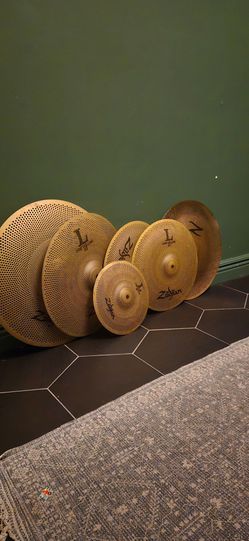 Zildjian low volume cymbals (lot)