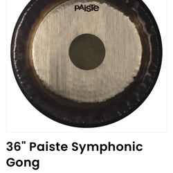 Giant Gong for Sound Healing