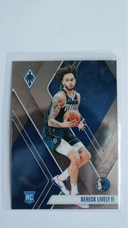 Dereck Lively 2023-24 Panini Phoenix Basketball Rookie RC #290 Mavericks