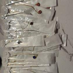 30pcs 18k Gold Stainless Steel Pendant Necklace 