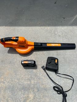 SnapFresh 20V Cordless Leaf Blower w/ Battery & Charger