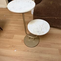Marble side table
