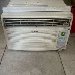 Window Unit Air Conditioner. 
