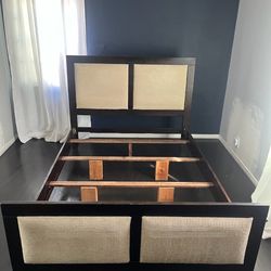 Queen size bed frame