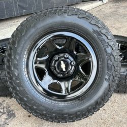 Silverado 17 Inch Chevy Wheels And Tires 