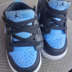 Blue NIKE BABY SHOES
