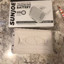 Snowjoe 24 V Lithium-ion Battery