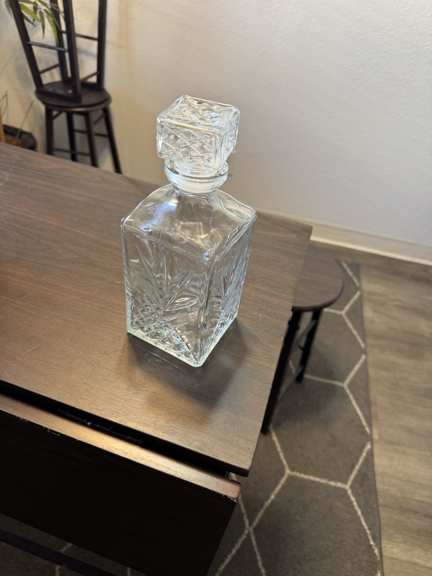 Glass Whiskey Decanter