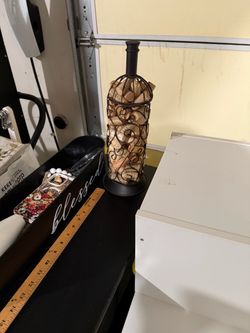Decorative cork bottle