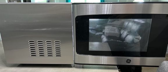 GE Stainless Steel Countertop Microwave