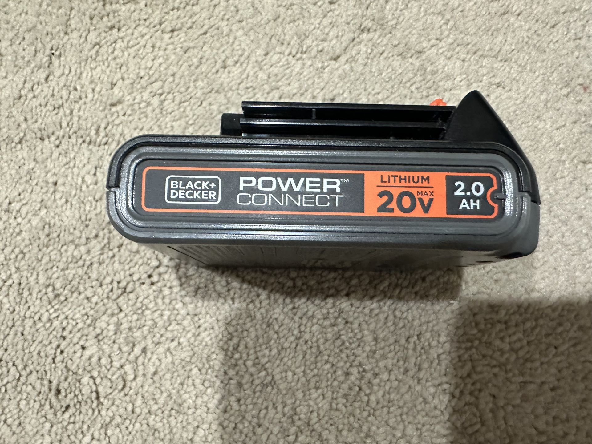 Black and Decker 20v 2.0ah