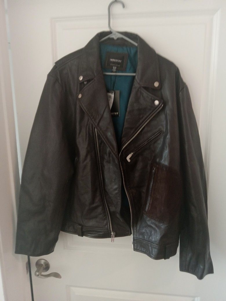 Brand New Leather Jacket By: INDUSTRY