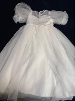 White dress for girl