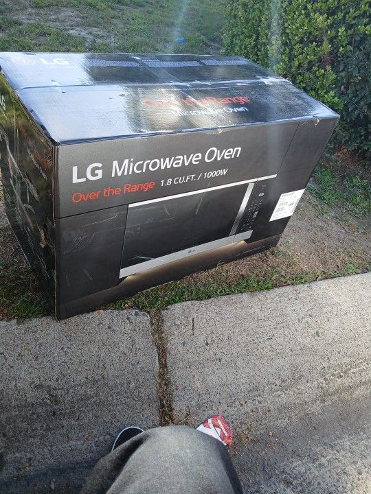 Lg Microwave Oven New
