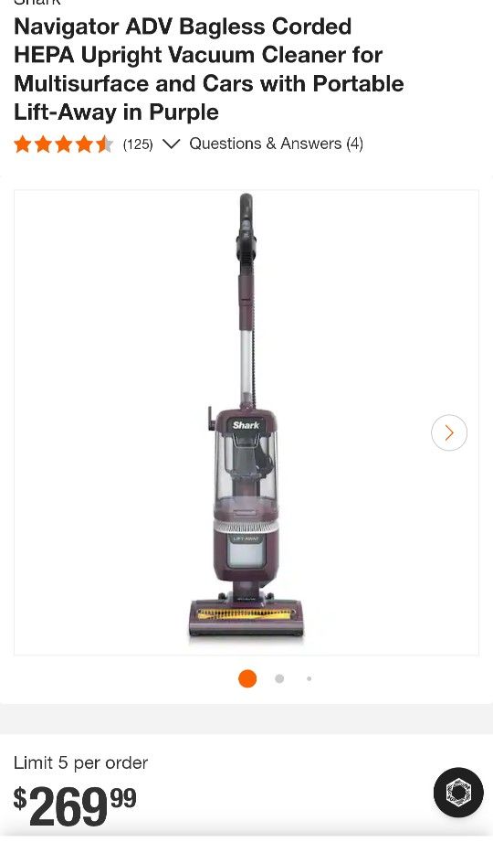 Shark Vacuum Cleaner 