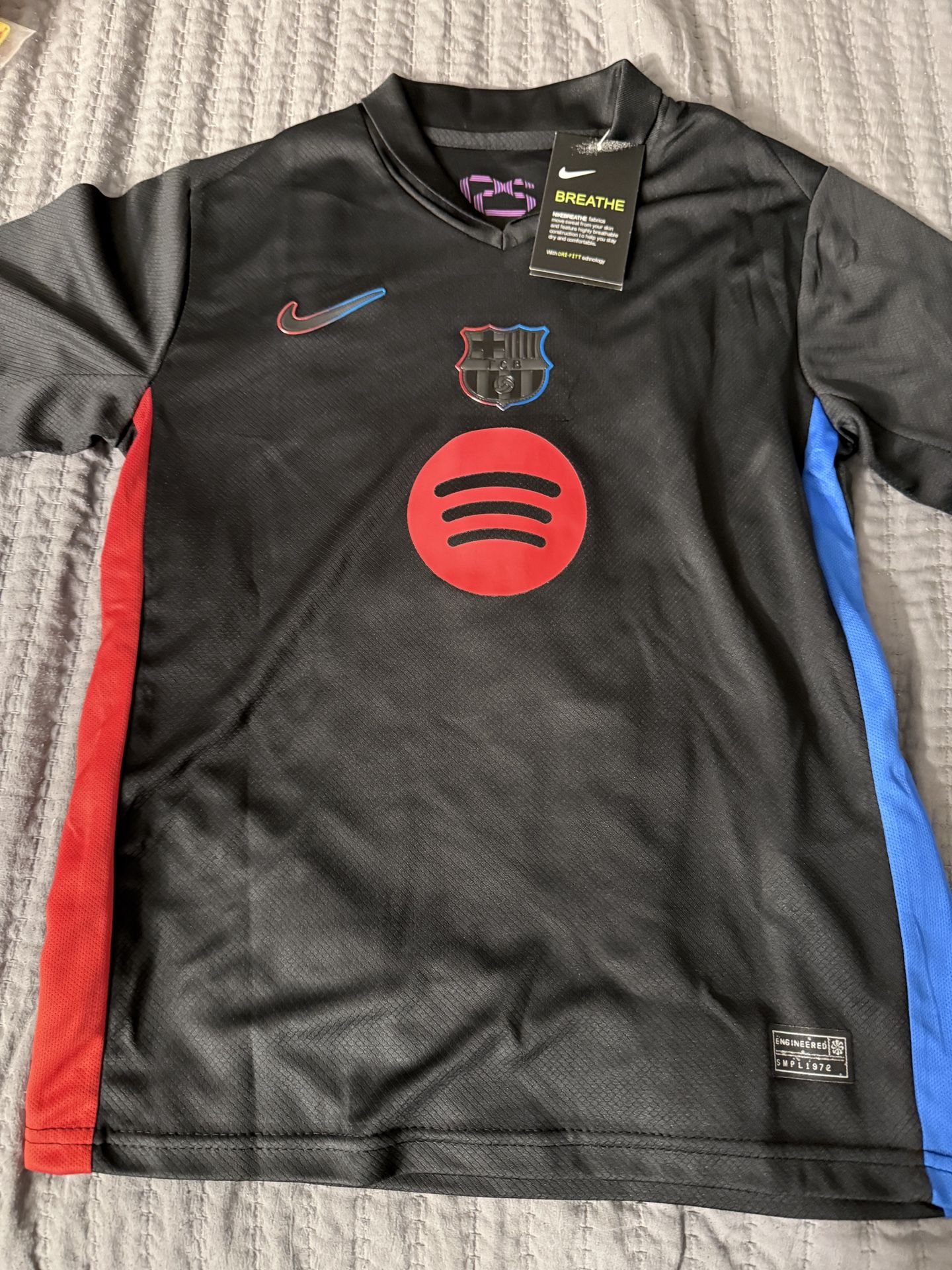 Barcelona Away #19 Yamal Size Xs 13-14 Years