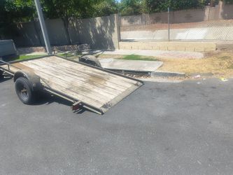 12 ft tilt trailer single axle