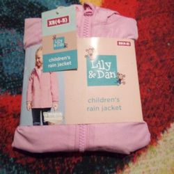 Bnwt -Lily And Dan Rain Jacket Size 4/5