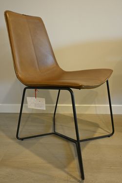 West Elm Slope Leather Chair