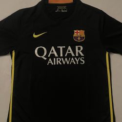 Black Barcelona Jersey 100 Percent Authentic And Come With Bags ,tags