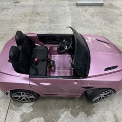 2 Seater Bentley Continental Ride On Car For Children W/Magic Cars