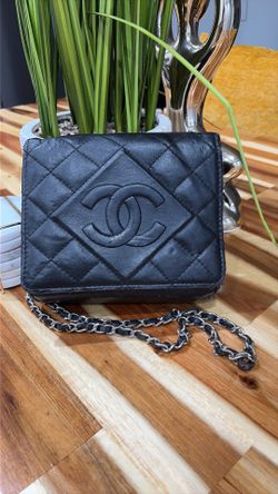 Blue Vintage Channel Purse