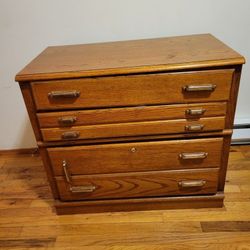Computer Desk , Drawers, And Chair
