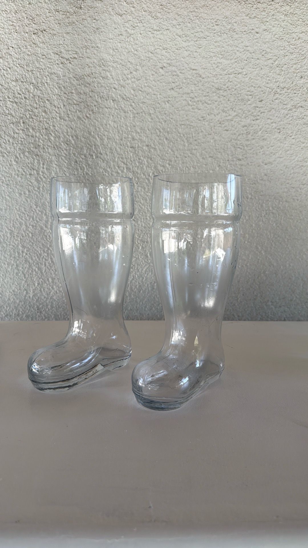 Boot beer glasses