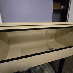 120 Gallon Reptile Tank & Accessories 