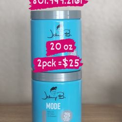 Johnny B Mode Styling Gel  2pck =$25
