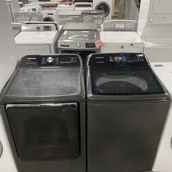 Samsung Top Load Washer and Dryer Unit