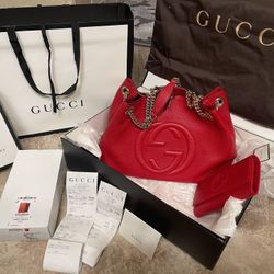 Gucci Handbag And The Wallet