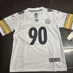 Watt 90 Pittsburgh Steelers Football Jersey - Brand New - Size Youth XL