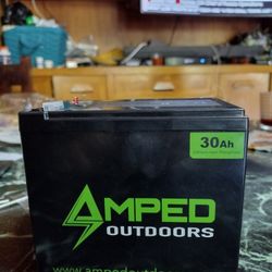 New Lithium  12 Volt 30ah Battery