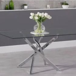 27.5 x 27.5 Square Glass Table Top