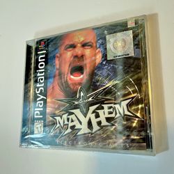 Mayhem / PlayStation 1 / Brand New / Sealed 