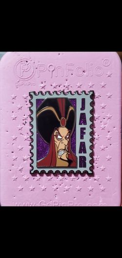 Disney Jafar Stamp Fantasy Pin LE 35 Aladdin
