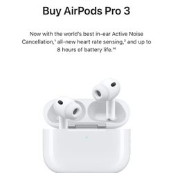 AirPods Pro 3 Brand New Sealed 