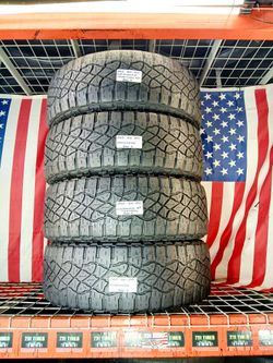 Set of 4 Used tires Goodyear Wrangler Territory MT  All-Terrain Tire for Jeeps, 4x4 SUVs & Trucks LT265/60R20 Off-Road All-Terrain