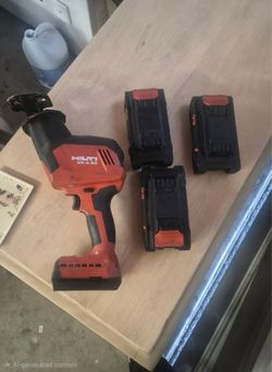 Hilti Nuron SR 4-22 Cordless Compact One-Hand Reciprocating Saw Bare Tool