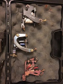 A few tattoo machines up for sale