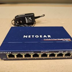 Netgear GS108 ProSafe 8 Port Gigabit Switch