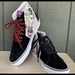 Vans limited Disney Nightmare Before Christmas Sally's potion SK8-HI Mens 10