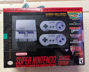 SNES Classic mini console