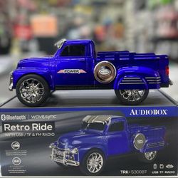 Truck Style Bluetooth Speaker with Built-in Rechargeable Battery