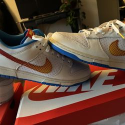 Size Ten Nike Low Dunks MINT