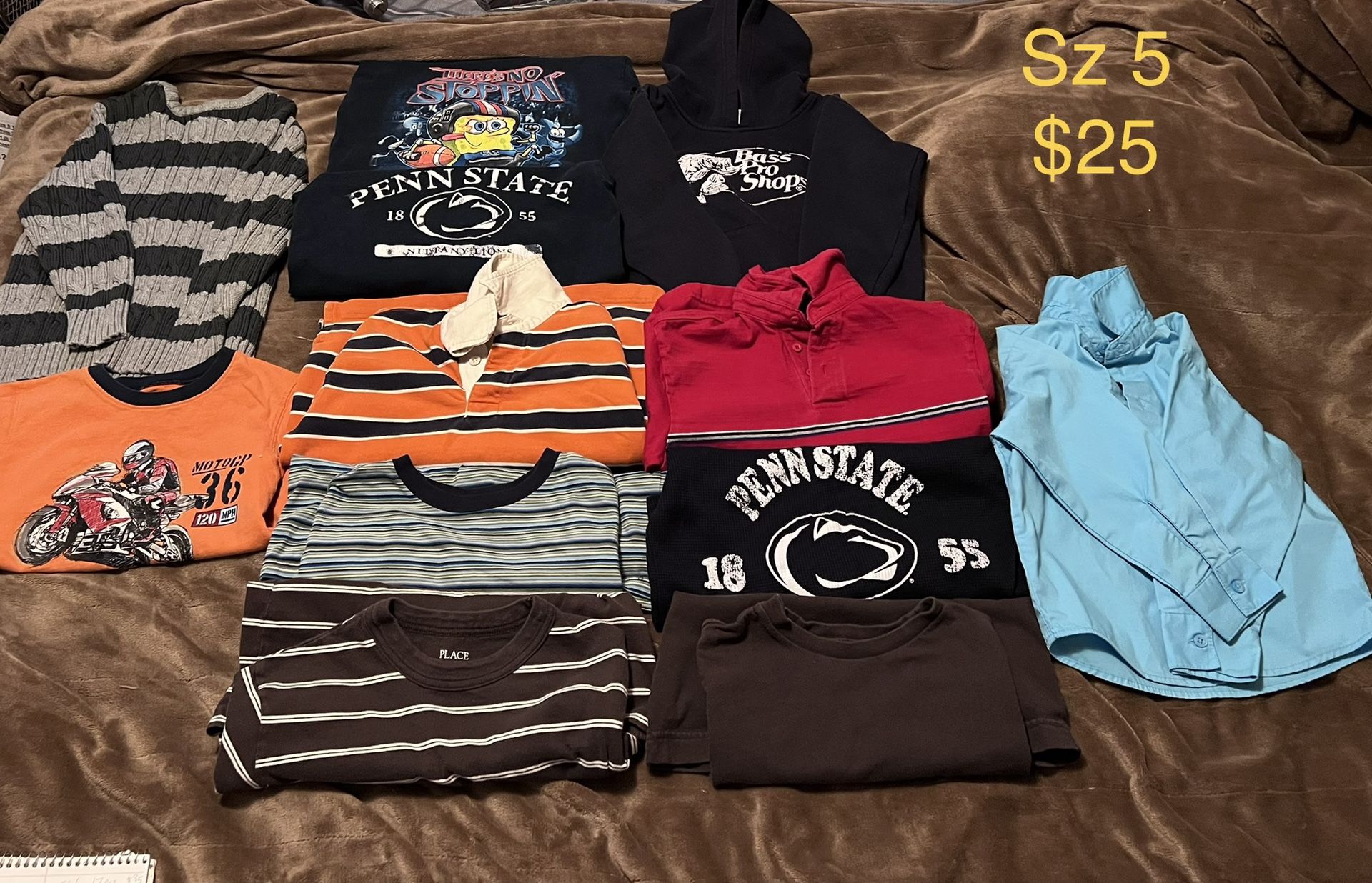 Sz 5 Boys Clothes Name Brand