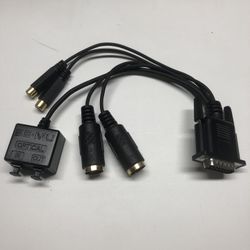Roland E-MU audio interface breakout cable