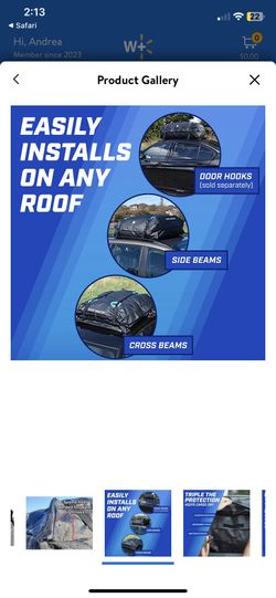 Roof Rack Bag